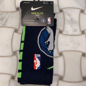 Minnesota Timberwolves Nike Elite Basketball Socks